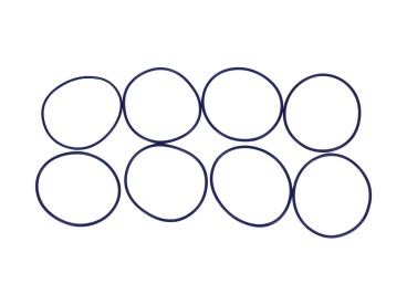 ORING TULEI CYLINDRA 4,5x122 KPL. 501002022