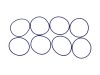 ORING TULEI CYLINDRA 4,5x122 KPL. 501002022