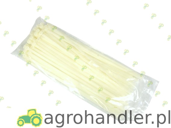 OPASKA PLASTIKOWA 200x3,6 BIAŁY 1-PACZKA TRB36200WHI