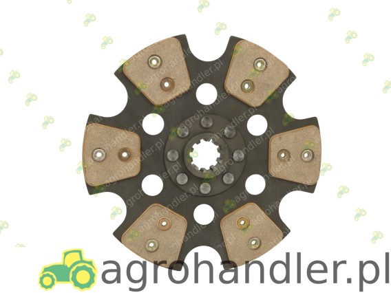 TARCZA SPRZĘGŁOWA JOHN DEERE AH65439 AH12305 0940 B125859 AL12305 640AH12305 AH213710 640AH213710 1864395141