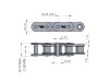 ŁAŃCUCH 12B-724PS podbieracz,odsiewacz 5270038200 5644511250
