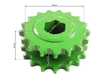 ZĘBATKA PODWÓJNA Z-17 JOHN DEERE CC106641