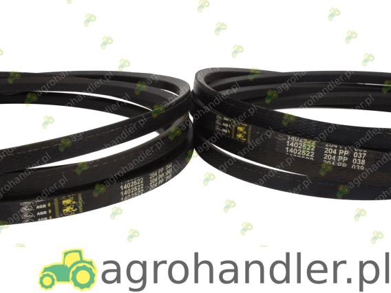 PAS KLINOWY CLAAS 549055 (2szt.) GATES HC 1402522 0006443681 0006443680 0005490550 0005490551 AP1000858 AP1003968 688.322F