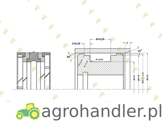 ZESTAW USZCZELNIACZY 63,00x 51,00x 20,50 AP018063-051