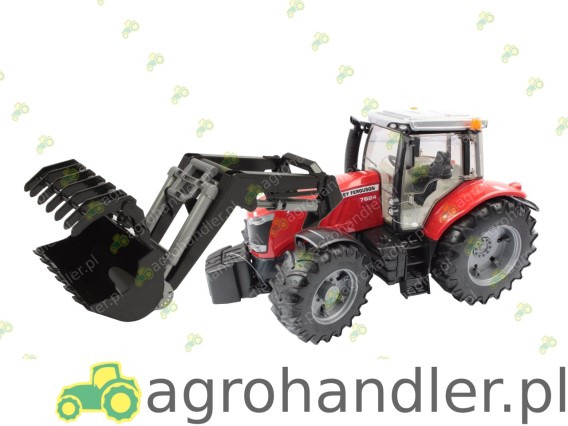 CIĄGNIK MASSEY FERGUSON + ŁADOWACZ ZEST000198