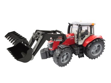 CIĄGNIK MASSEY FERGUSON + ŁADOWACZ ZEST000198