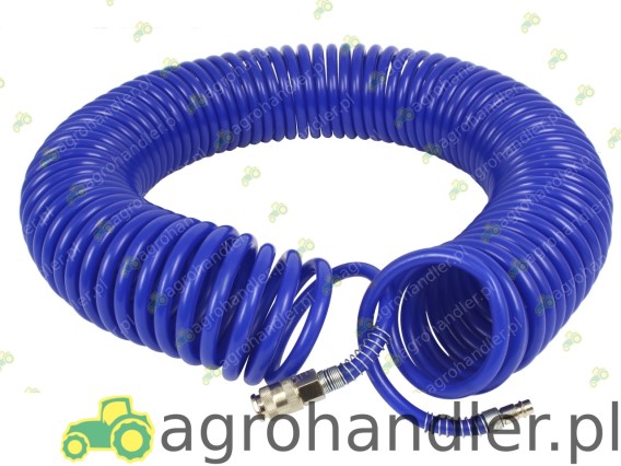 WĄŻ DO PISTOLETU SPIRALNY PE 8x12 20m G01172