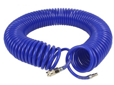 WĄŻ DO PISTOLETU SPIRALNY PE 8x12 20m G01172