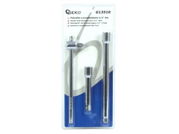 POKRĘTŁO Z PRZEDŁUŻKAMI 1/2" 3el G13510