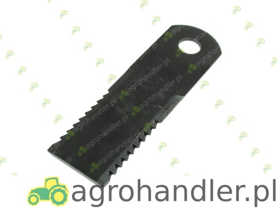 NÓŻ SIECZKARNI RUCHOMY ZĘBATY JOHN DEERE Z55610 42232 Z77601 28.274.041 28.274.047 28.274.490 D49062900 89833966 84065059