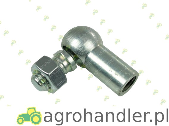 PRZEGUB KULOWY M12 FLURO DIN