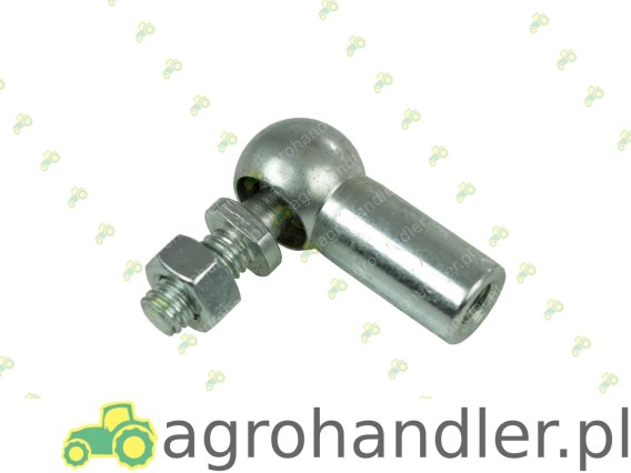 PRZEGUB KULOWY M6 FLURO DIN