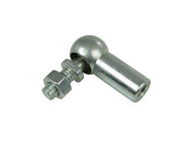 PRZEGUB KULOWY M6 FLURO DIN