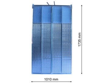 SITO ŻALUZJOWE GÓRNE CLAAS 1735x1010 -22 600112 600112.01 0006001120 B126257 3025600112 JAG05-0048