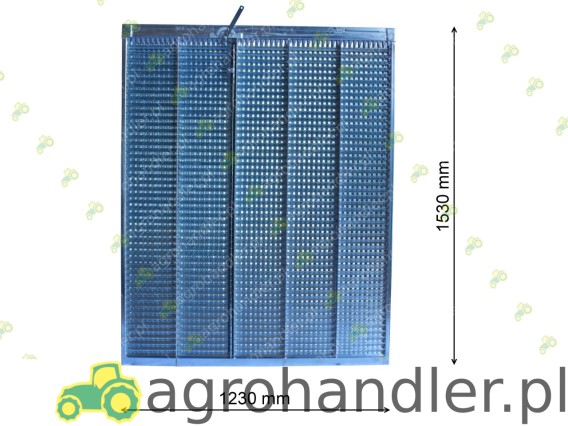 SITO ŻALUZJOWE DOLNE JOHN DEERE AZ22799 SJD975/1075G.150 600-JD B126143 JAG25-0032